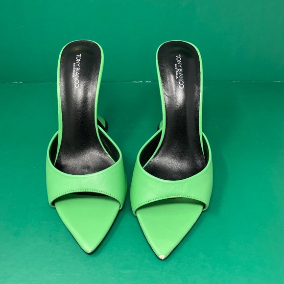 Tony Bianco Shoes - Marcel Mule in Acid Green